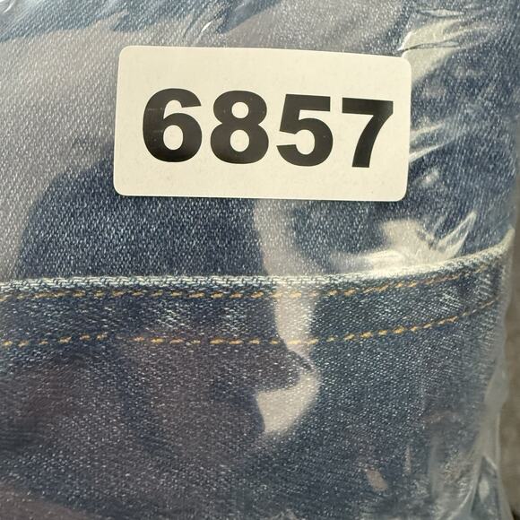 Spanx Denim Shirt Jacket Women 3X Plus Jean Tie Waist Chore Workwear Stretch - Picture 12 of 12